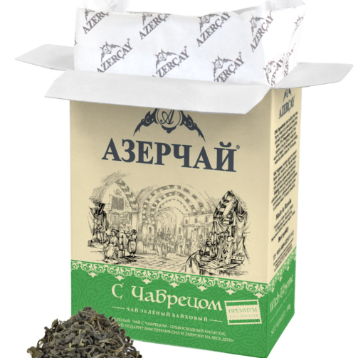 413630_АЗЕРЧАЙ зеленый с чабрецом Premium collection 100г(2)